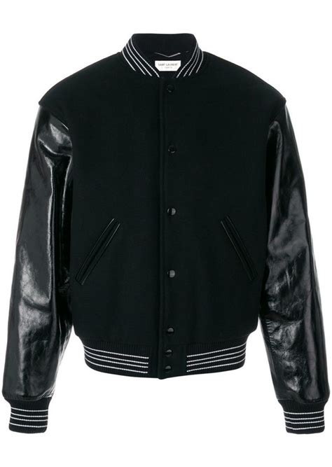 bomber ysl|ysl teddy jacket.